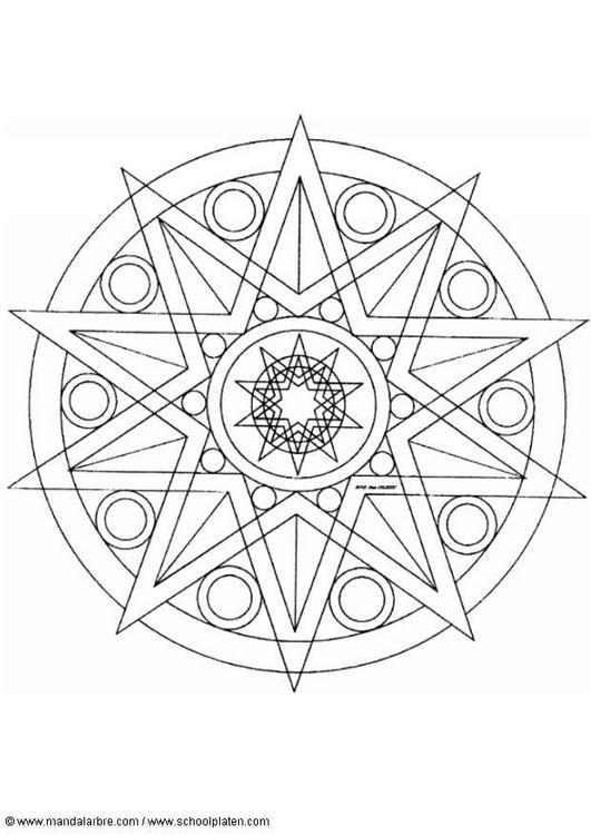 udula sanda mandala coloring pages - photo #31