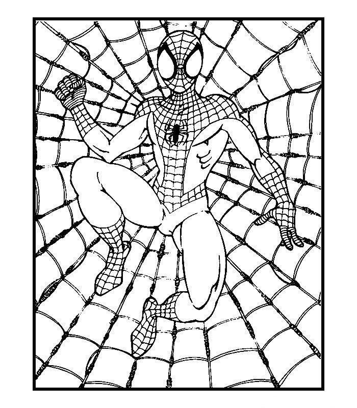 Dibujos para colorear spiderman negro - Imagui