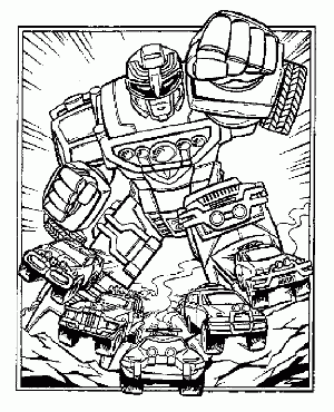 Transformer on Dibujo Para Colorear Transformers 01