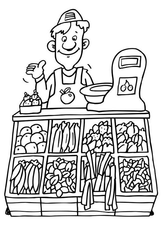 greengrocer clipart - photo #46