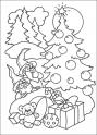 dibujo Abeto de Navidad de los Gnomos