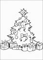 dibujo Arbol de Navidad con lacitos