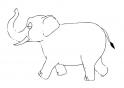 dibujo Elefante 01 