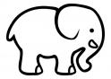 dibujo Elefante 06