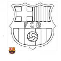 dibujo Escut Futbol Club Barcelona