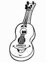 dibujo Guitarra 02
