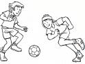 dibujo Jugando al Futbol 10