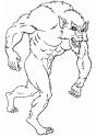 dibujo Monstruos 01 Hombre lobo