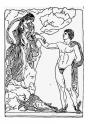 dibujo Perseo y Andromeda