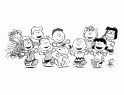 dibujo Personajes Peanuts 01
