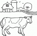 dibujo Vaca