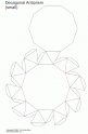 dibujo Antiprisma Decagonal, figuras geomtricas