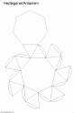 dibujo Antiprisma Heptagonal, figuras geomtricas