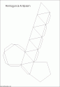 dibujo Antiprisma Pentagonall, figuras geomtricas