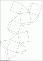 dibujo Cuboctaedro, figuras geomtricas