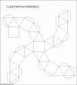 dibujo Cubohemioctaedro, poliedros uniformes 