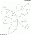 dibujo Icosidodecaedro, figuras geomtricas