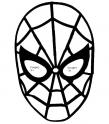 dibujo Mscara, Careta de Spiderman