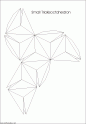 dibujo Pequeo triakisoctaedro