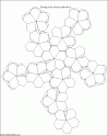 dibujo Prisma Pentagonal Hexecontahedron 