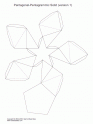 dibujo Slidos Pentagonal-pentagrammic