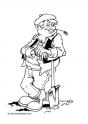 dibujo Agricultor 12