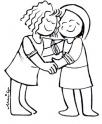 dibujo Amigas 01