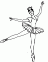 dibujo Bailarina 09