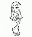 dibujo Bratz Dana 01