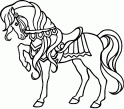 dibujo Caballo Espaol  