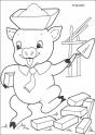 dibujo Cerdito albail