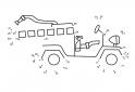 dibujo Coche de bomberos