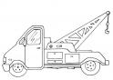 dibujo Grua para automoviles 01