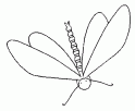 dibujo Libelula 01