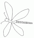 dibujo Libelula 02
