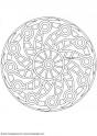 dibujo Mandalas 17