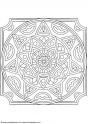 dibujo Mandalas 25