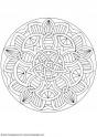 dibujo Mandalas 43