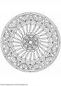 dibujo Mandalas 45