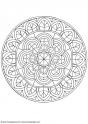 dibujo Mandalas 50