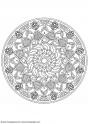 dibujo Mandalas 51