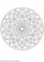 dibujo Mandalas 54