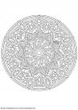 dibujo Mandalas 56