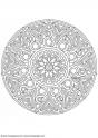 dibujo Mandalas 66