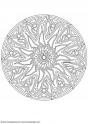 dibujo Mandalas 67