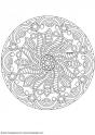 dibujo Mandalas 73