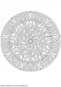 dibujo Mandalas 74