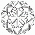 dibujo Mandalas 92