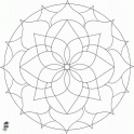 dibujo Mandalas 93