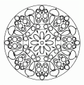 dibujo Mandalas 94